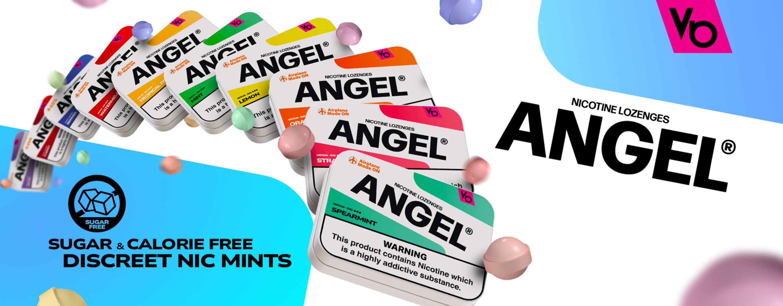 Angel® Lozenges - Sugar-Free Nicotine Lozenges, Perfect Vape-Free Solution