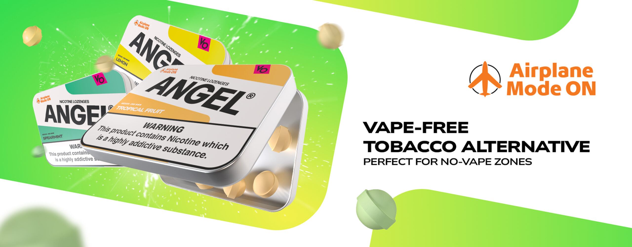 Angel Nicotine Lozenges - Discreet Mints for On-the-Go Nicotine Needs