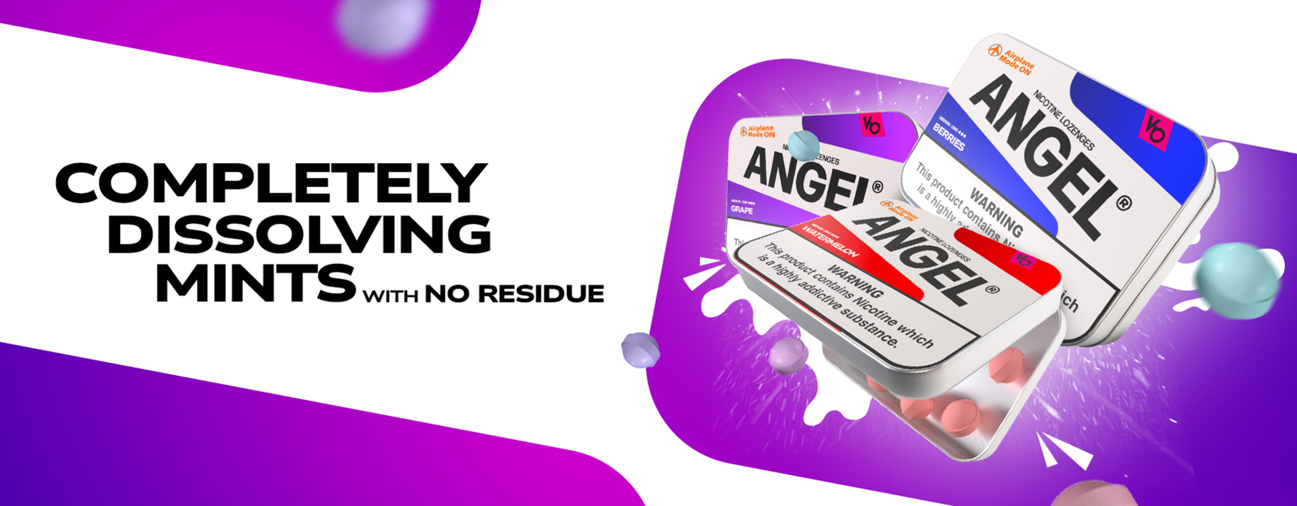 Angel® Lozenges - 2MG and 4MG Strength Nicotine Mints