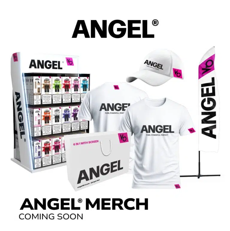 get best vapes in UK Angel Merch from vapes bars